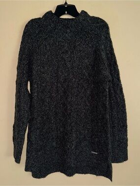 Michael Kors Gray Wool Blend Derby Classics Thick Sweater Size L NWT!